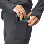 女生 Active Base 搖粒絨緊身褲 - MTN Goat Ultralight