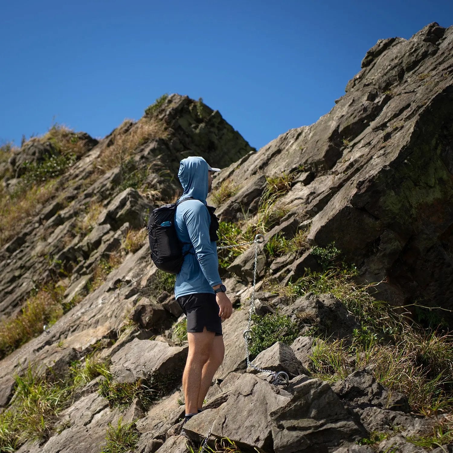 男生Ridgeline 防曬上衣 Hike Right